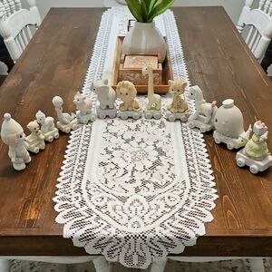 Precious Moments Birthday  Animal Train Figurine Set